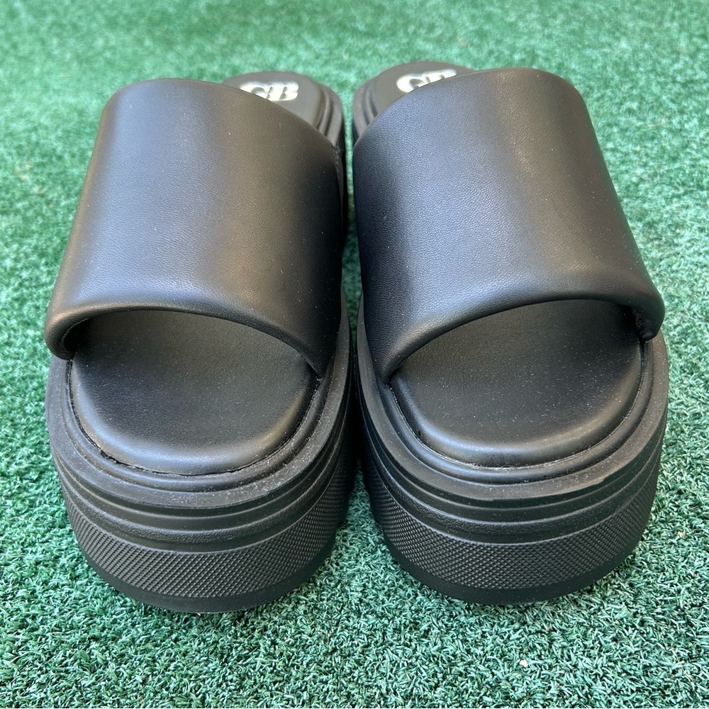 NWT Gianni Bini GB Kickback Platform Slide Sandal Black 9.5 - Picture 5 of 13